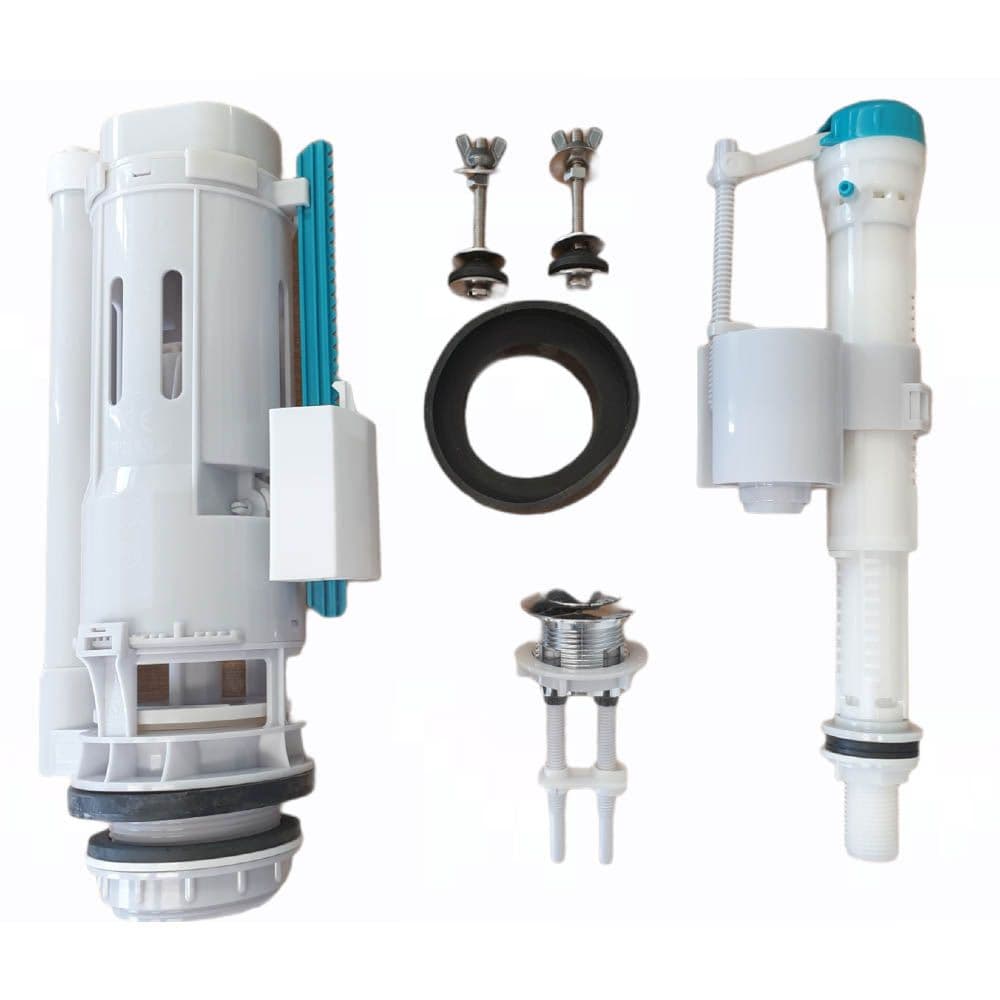 Dual Flush Cistern Fittings Full Set/ Toilet Commod Flush System